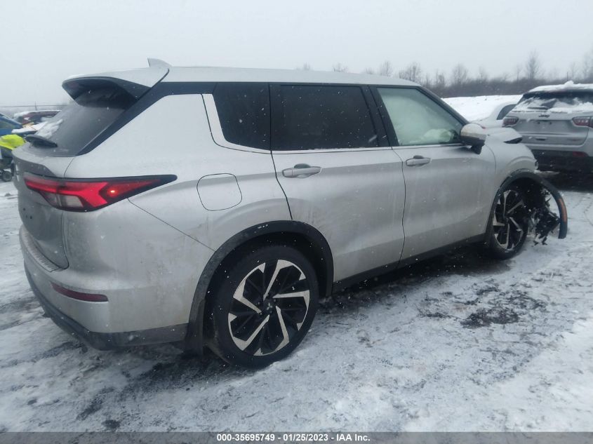 2022 MITSUBISHI OUTLANDER ES VIN: JA4J4TA8XNZ047435