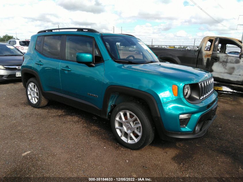 2021 JEEP RENEGADE LATITUDE VIN: ZACNJDB15MPN27156