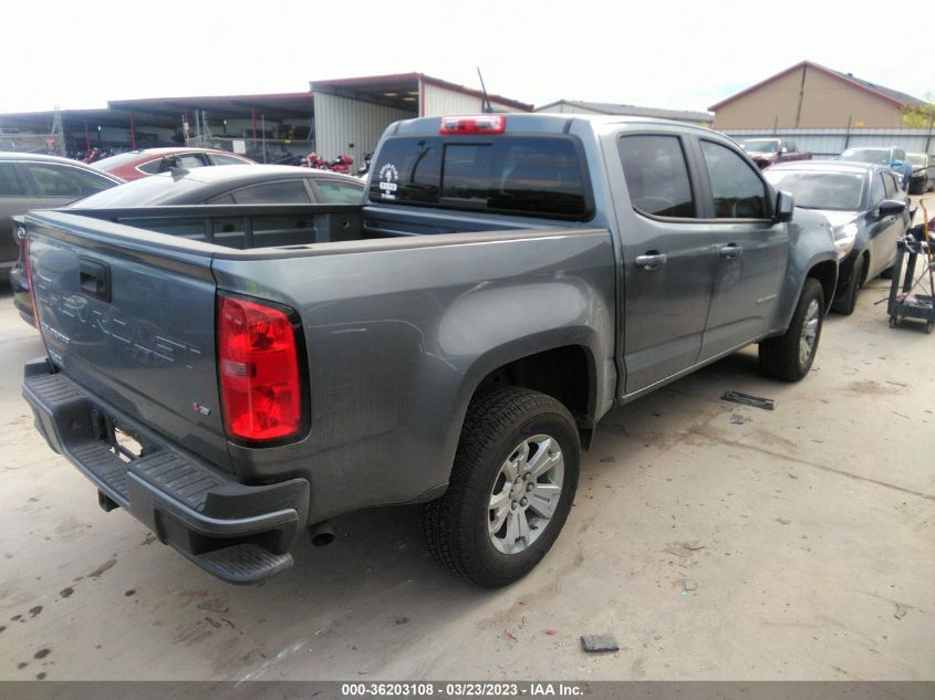 2022 CHEVROLET COLORADO 2WD LT VIN: 1GCGSCEN8N1175564