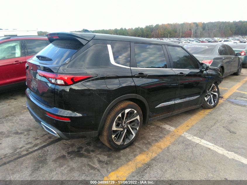 2022 MITSUBISHI OUTLANDER ES VIN: JA4J3TA89NZ033710