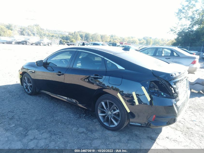 2021 HONDA CIVIC SEDAN EX VIN: 19XFC1F39ME004604