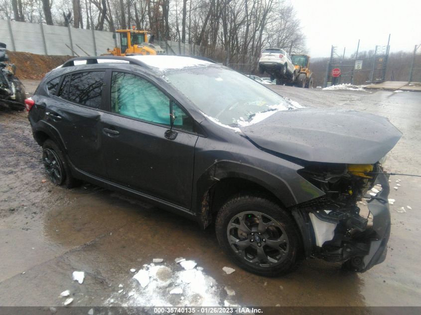2022 SUBARU CROSSTREK SPORT VIN: JF2GTHSC9NH216550