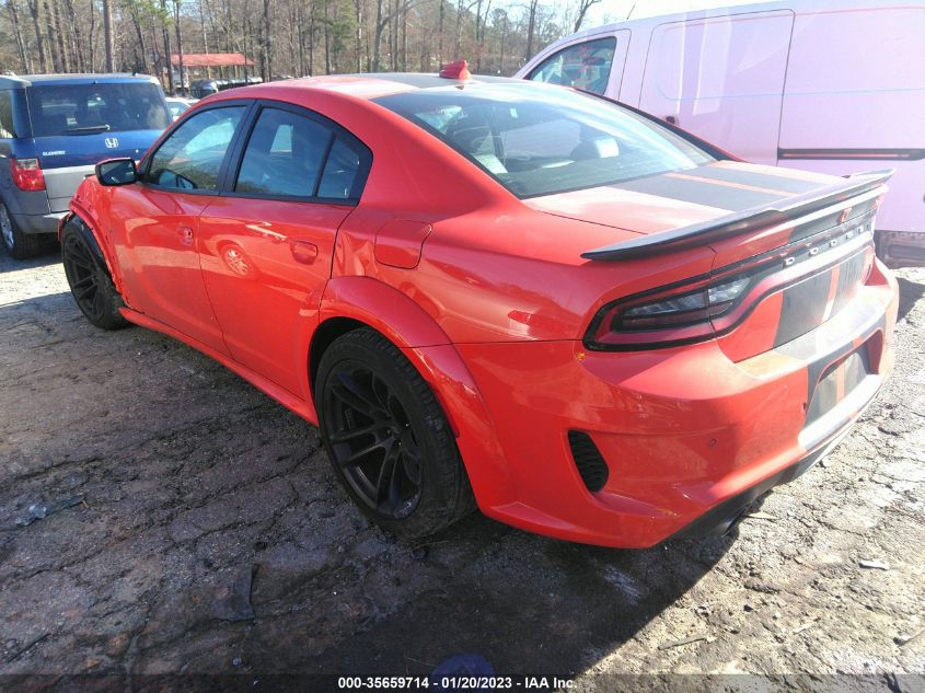 2021 DODGE CHARGER SCAT PACK WIDEBODY VIN: 2C3CDXGJ6MH513168