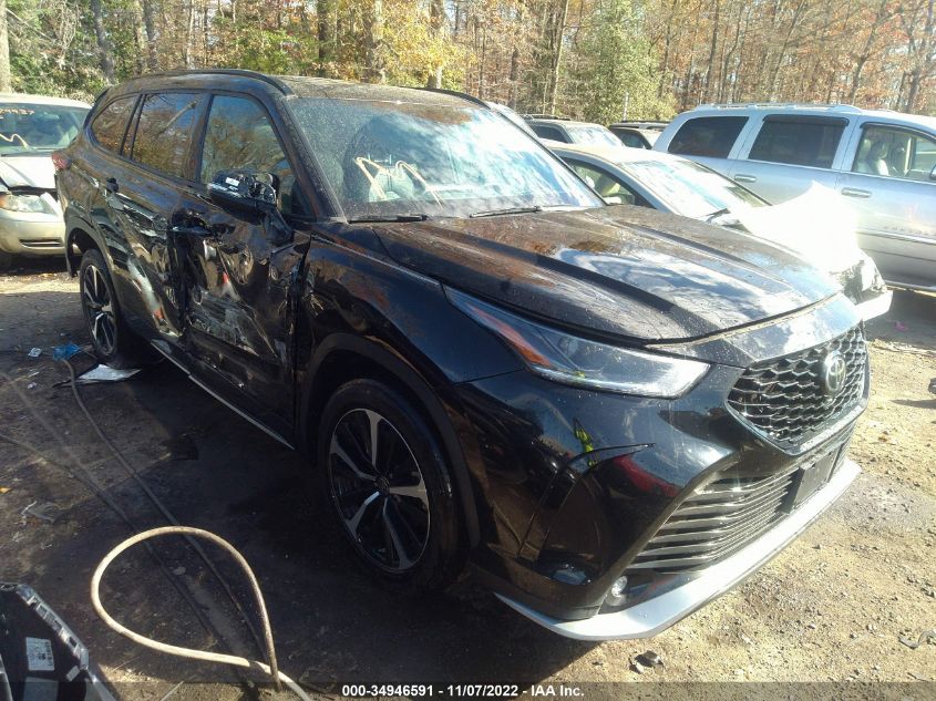 2021 TOYOTA HIGHLANDER XSE VIN: 5TDLZRBH4MS092310