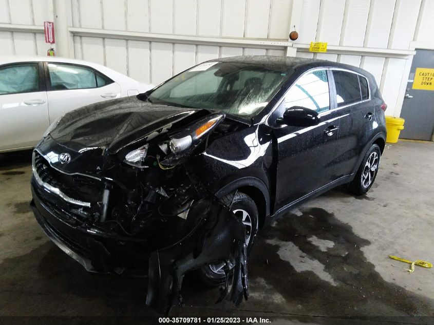 2022 KIA SPORTAGE LX VIN: KNDPM3AC8N7009802