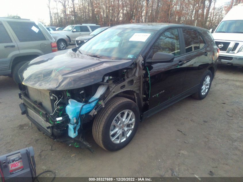 2022 CHEVROLET EQUINOX LS VIN: 2GNAXHEV3N6124501