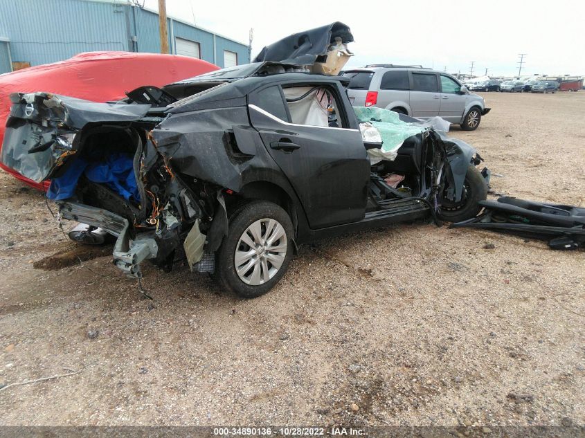 2022 NISSAN SENTRA S VIN: 3N1AB8BV9NY206102