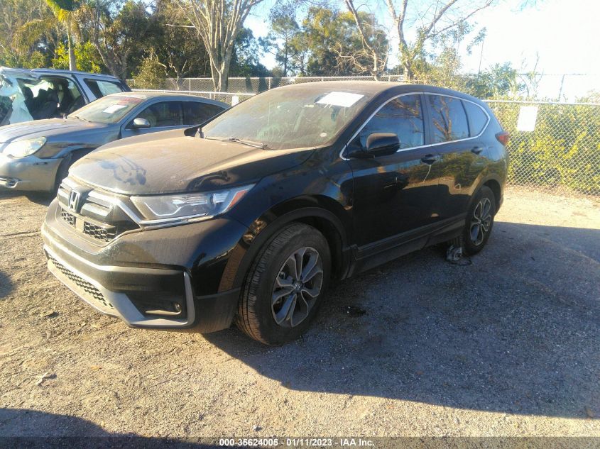 2022 HONDA CR-V EX-L VIN: 2HKRW1H85NH407912
