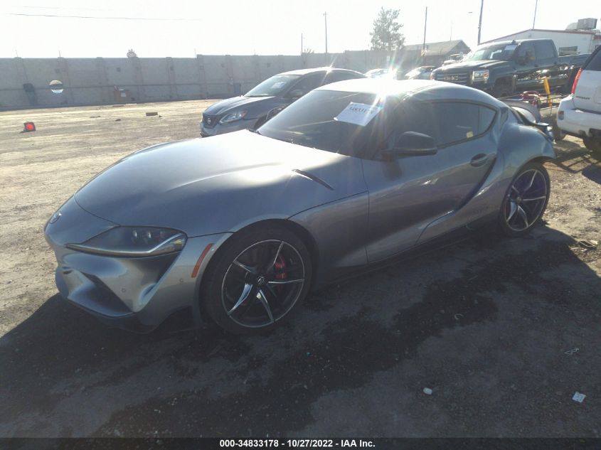 2021 TOYOTA GR SUPRA 3.0/3.0 PREMIUM VIN: WZ1DB0C09MW034935