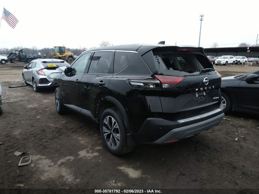 2021 NISSAN ROGUE SV VIN: 5N1AT3BB6MC677209