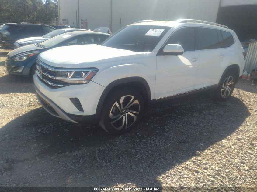 2021 VOLKSWAGEN ATLAS 3.6L V6 SEL PREMIUM VIN: 1V2TR2CA0MC528787