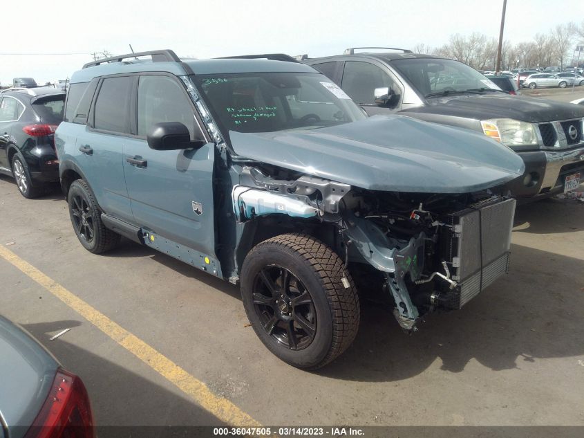 2022 FORD BRONCO SPORT BIG BEND VIN: 3FMCR9B66NRE07557