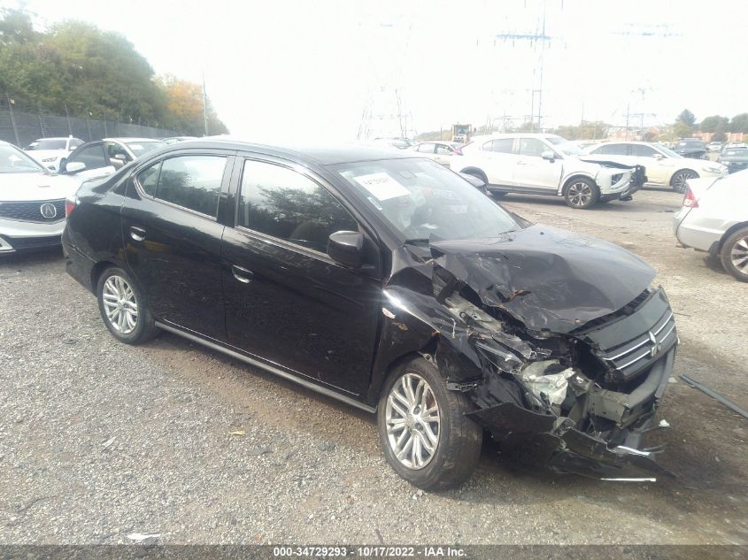 2021 MITSUBISHI MIRAGE G4 ES/LE/CARBONITE EDITION VIN: ML32FUFJ9MHF01612