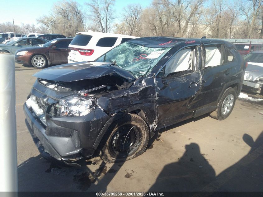 2022 TOYOTA RAV4 LE VIN: 2T3G1RFV9NC295445