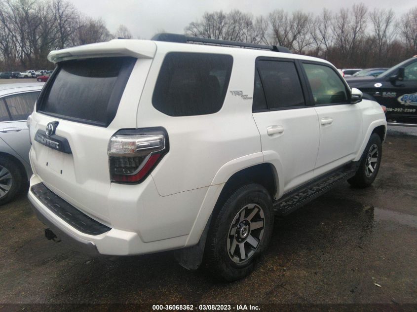 2022 TOYOTA 4RUNNER TRD OFF ROAD PREMIUM VIN: JTERU5JR1N6052632