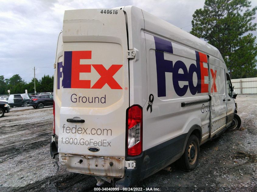 2020 FORD TRANSIT CARGO VAN VIN: 1FTBW3XG7LKA81261