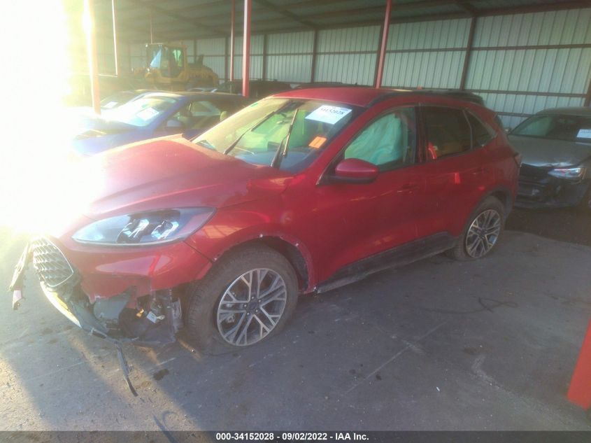 2020 FORD ESCAPE SEL VIN: 1FMCU9H65LUB96590