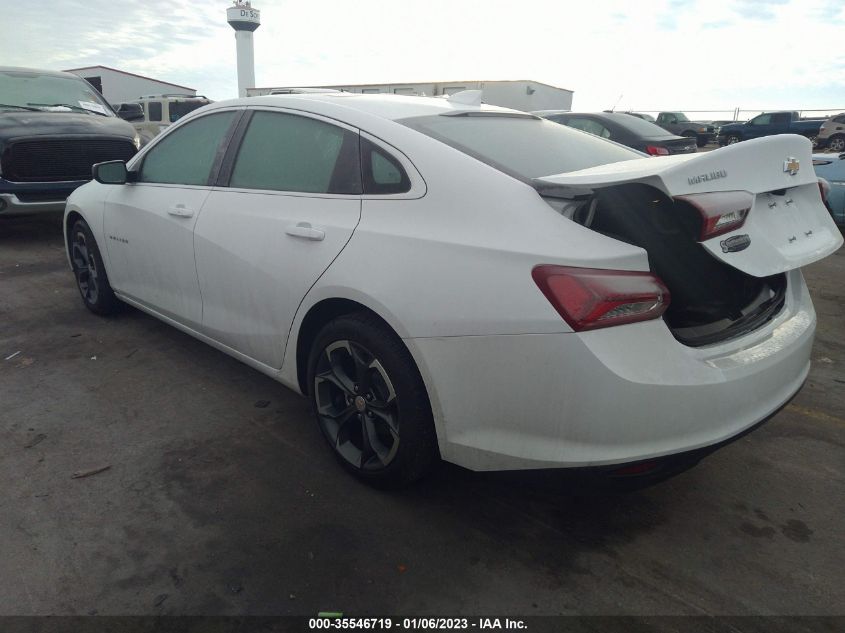 2022 CHEVROLET MALIBU LT VIN: 1G1ZD5ST1NF203122