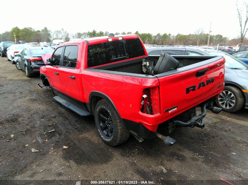 2021 RAM 1500 REBEL VIN: 1C6SRFLT8MN623227