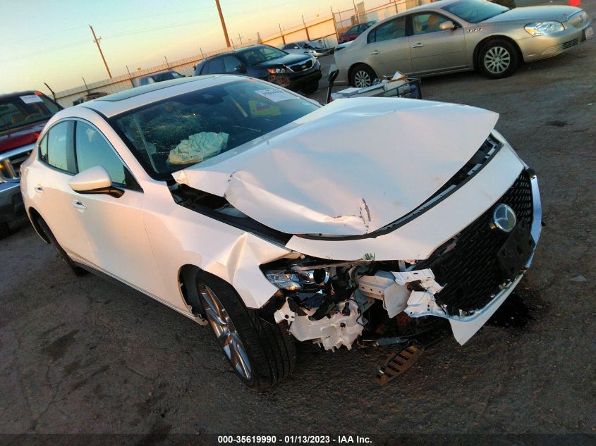 2021 MAZDA MAZDA3 SEDAN PREFERRED VIN: JM1BPACL8M1307402