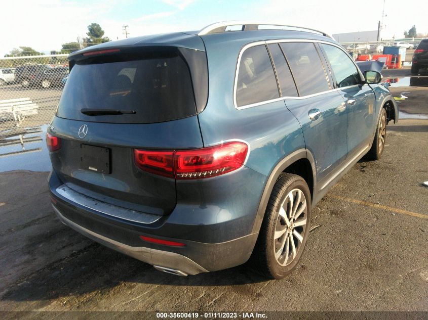 2021 MERCEDES-BENZ GLB GLB 250 VIN: W1N4M4GB6MW087161