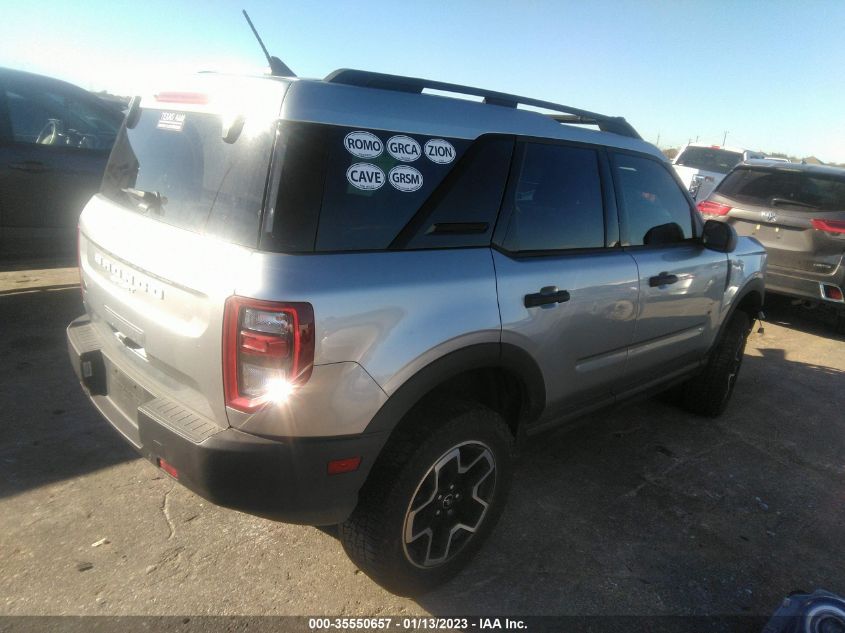 2022 FORD BRONCO SPORT BIG BEND VIN: 3FMCR9B67NRD17947