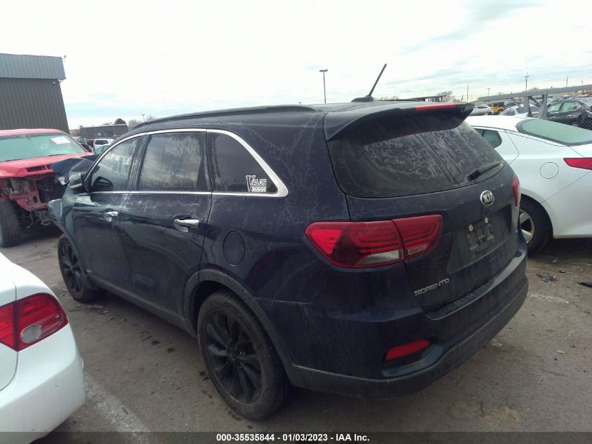 2020 KIA SORENTO S V6 VIN: 5XYPGDA56LG657220