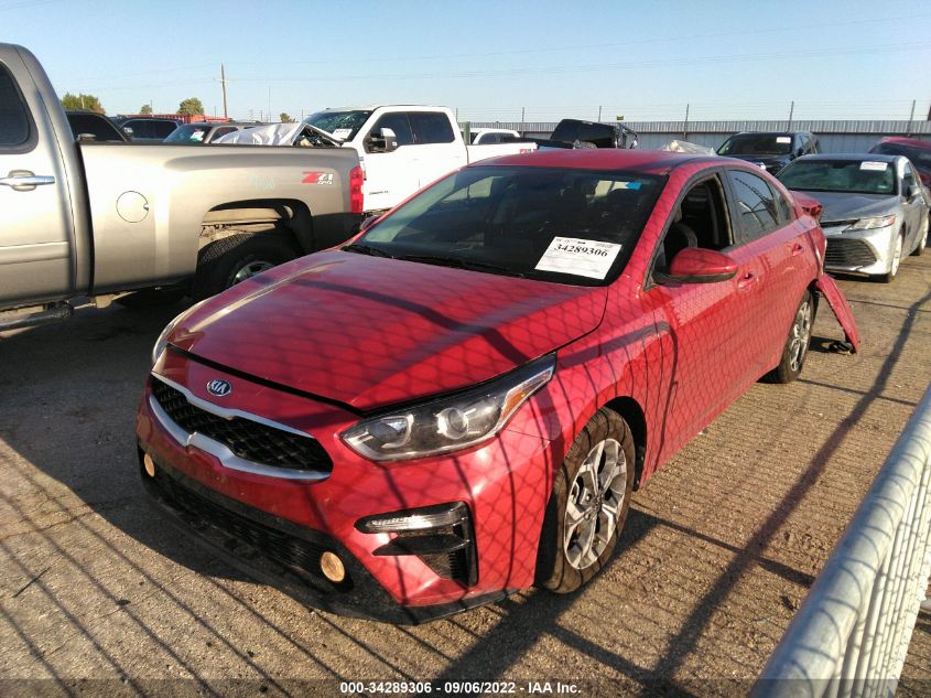 2021 KIA FORTE LXS VIN: 3KPF24AD3ME337823
