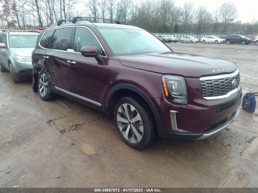 2021 KIA TELLURIDE S VIN: 5XYP6DHC8MG158296