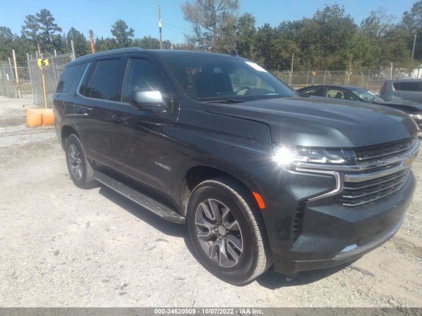 2021 CHEVROLET TAHOE LT VIN: 1GNSCNKD8MR186537