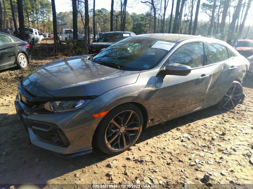 2021 HONDA CIVIC HATCHBACK SPORT VIN: SHHFK7H4XMU200426