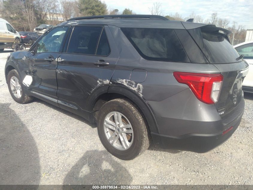 2022 FORD EXPLORER XLT VIN: 1FMSK8DHXNGA82377