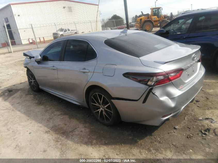 2022 TOYOTA CAMRY SE VIN: 4T1G11AKXNU039773