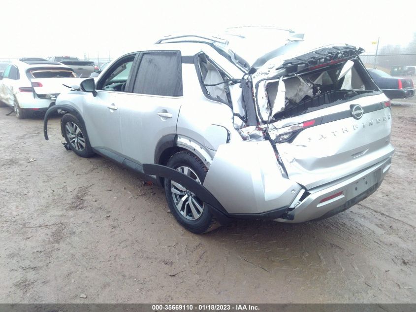 2022 NISSAN PATHFINDER SL VIN: 5N1DR3CA0NC246609