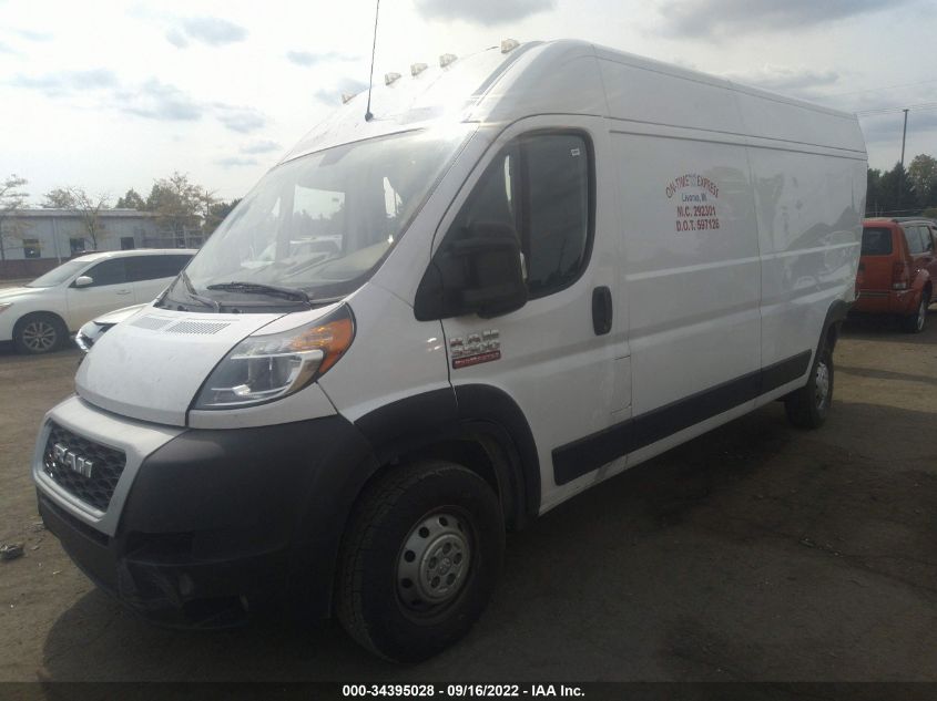 2021 RAM PROMASTER CARGO VAN VIN: 3C6MRVJG6ME526878