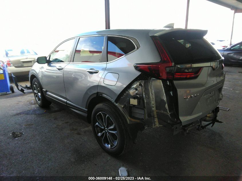 2022 HONDA CR-V HYBRID EX-L VIN: 5J6RT6H88NL047501