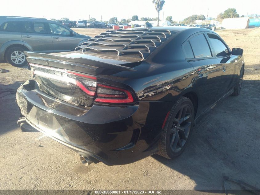 2021 DODGE CHARGER GT VIN: 2C3CDXHG7MH616523