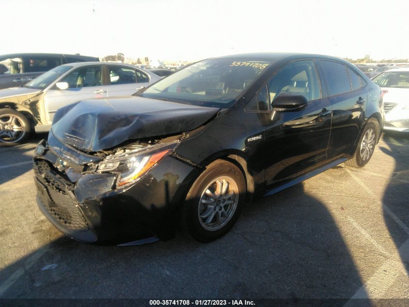 2021 TOYOTA COROLLA HYBRID LE VIN: JTDEAMDE1MJ025084