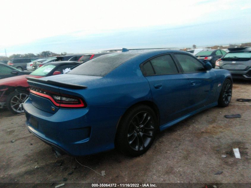 2020 DODGE CHARGER SCAT PACK VIN: 2C3CDXGJ8LH153710