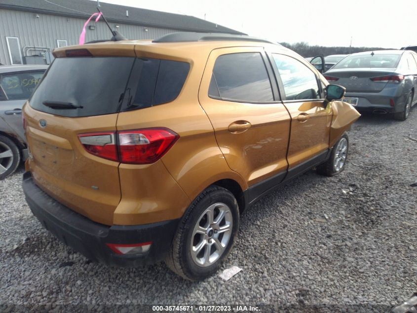 2021 FORD ECOSPORT SE VIN: MAJ3S2GE3MC438574