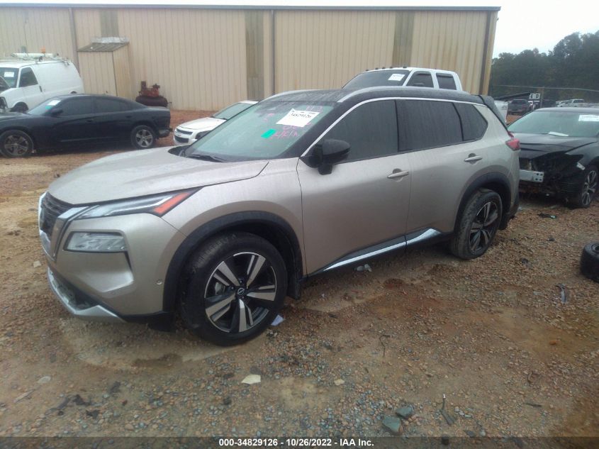 2022 NISSAN ROGUE PLATINUM VIN: JN8BT3DD3NW270685