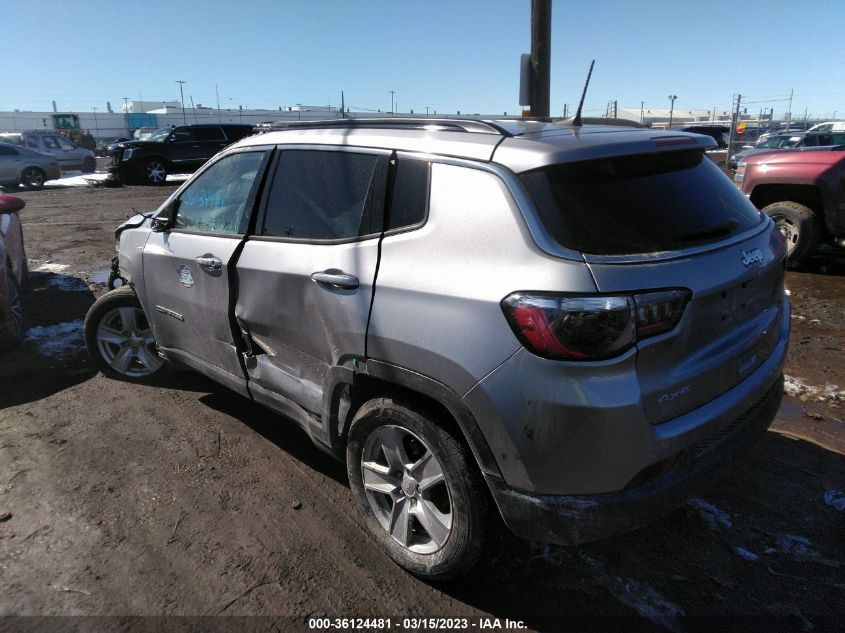 2022 JEEP COMPASS LATITUDE VIN: 3C4NJDBB7NT133650