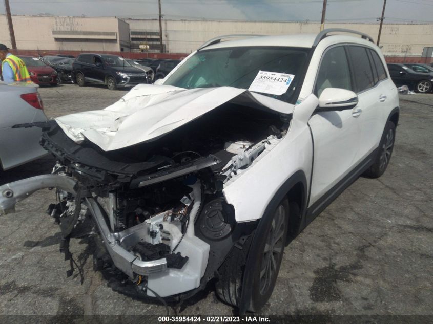 2022 MERCEDES-BENZ GLB GLB 250 VIN: W1N4M4HB8NW247668