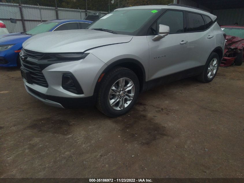 2021 CHEVROLET BLAZER LT VIN: 3GNKBBRA7MS540185