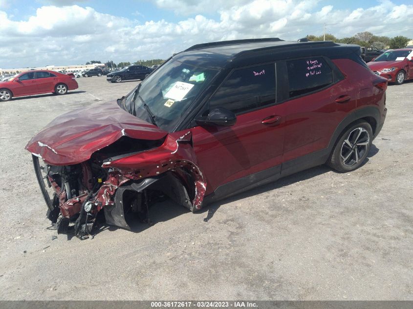 2023 CHEVROLET TRAILBLAZER RS VIN: KL79MUSL3PB001486