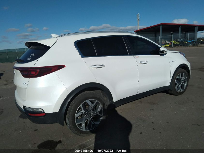 2021 KIA SPORTAGE EX VIN: KNDPNCAC8M7867461