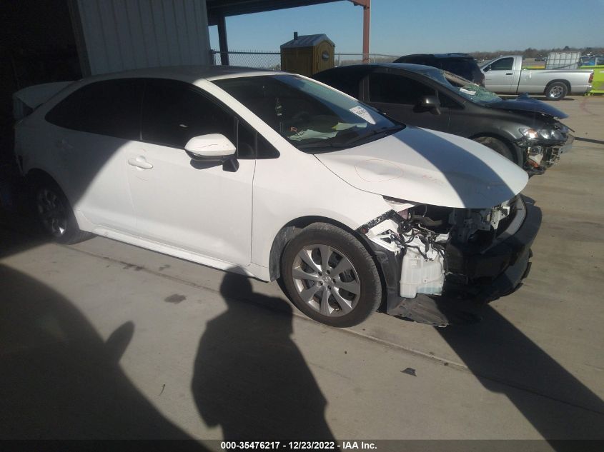 2020 TOYOTA COROLLA LE VIN: 5YFEPRAEXLP103324