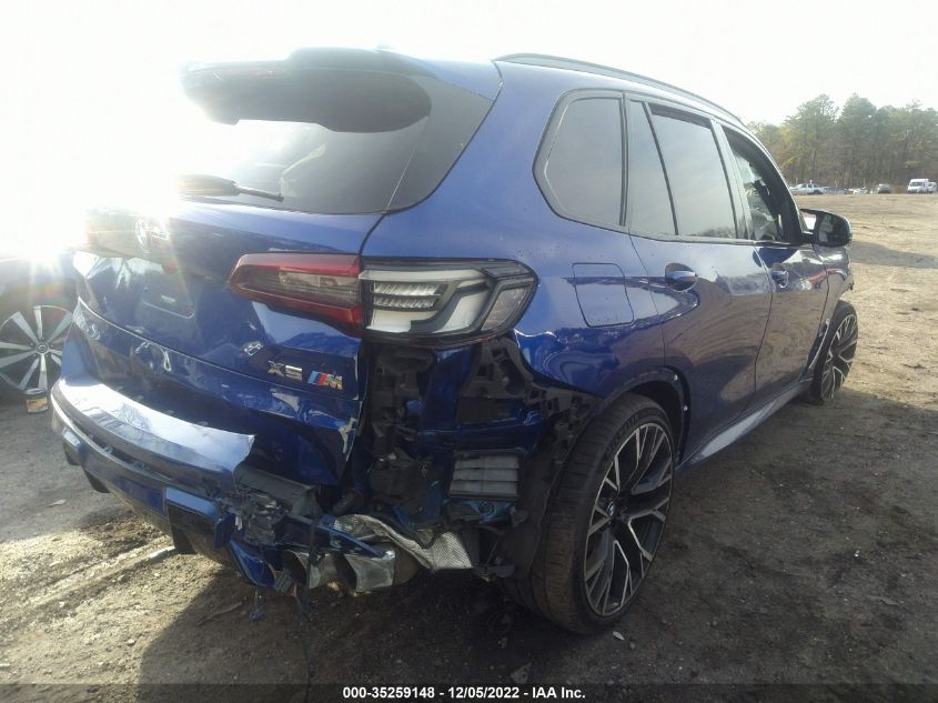 2021 BMW X5 M VIN: 5YMJU0C08M9E29225