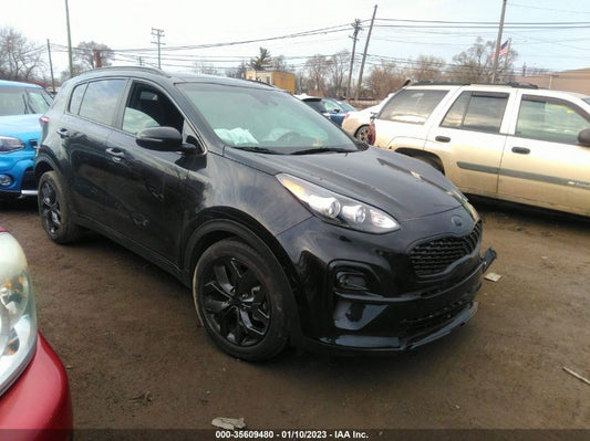 2022 KIA SPORTAGE NIGHTFALL VIN: KNDP63AC4N7963490