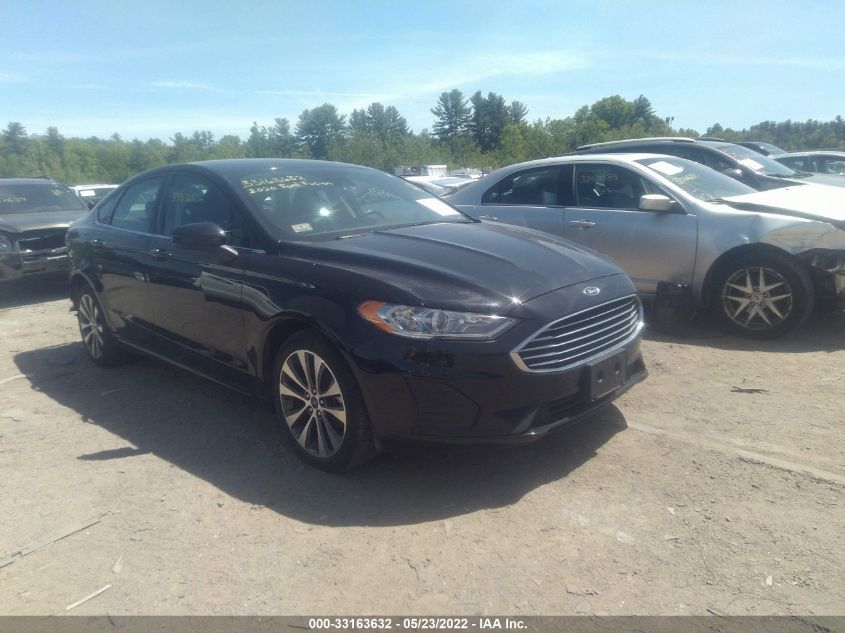2020 FORD FUSION SE VIN: 3FA6P0T96LR207986